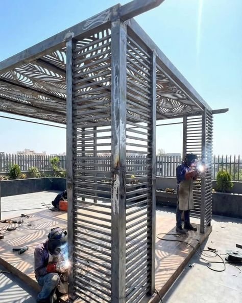 Stainless Steel Pergolas, reference design 012